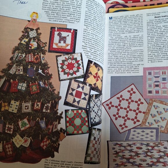 10 Quilters Newsletter Magazines 1987-2005 Assorted Vintage Issues Mostly 90s - Picture 6 of 9